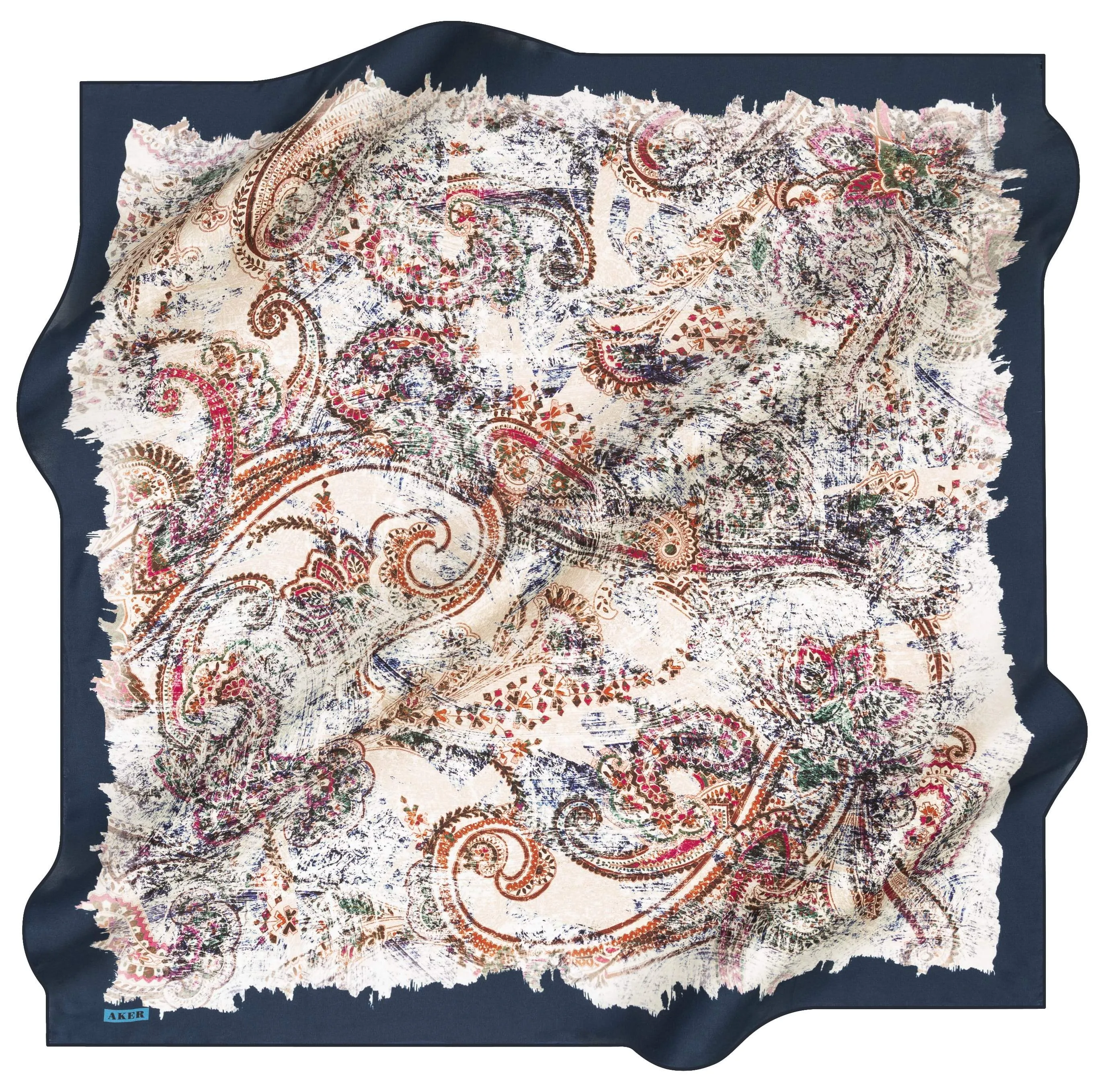 Aker Paisley Women Silk Scarf No. 21
