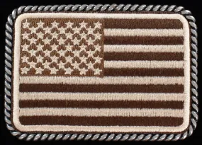 American Flag Belt Buckle by Ariat