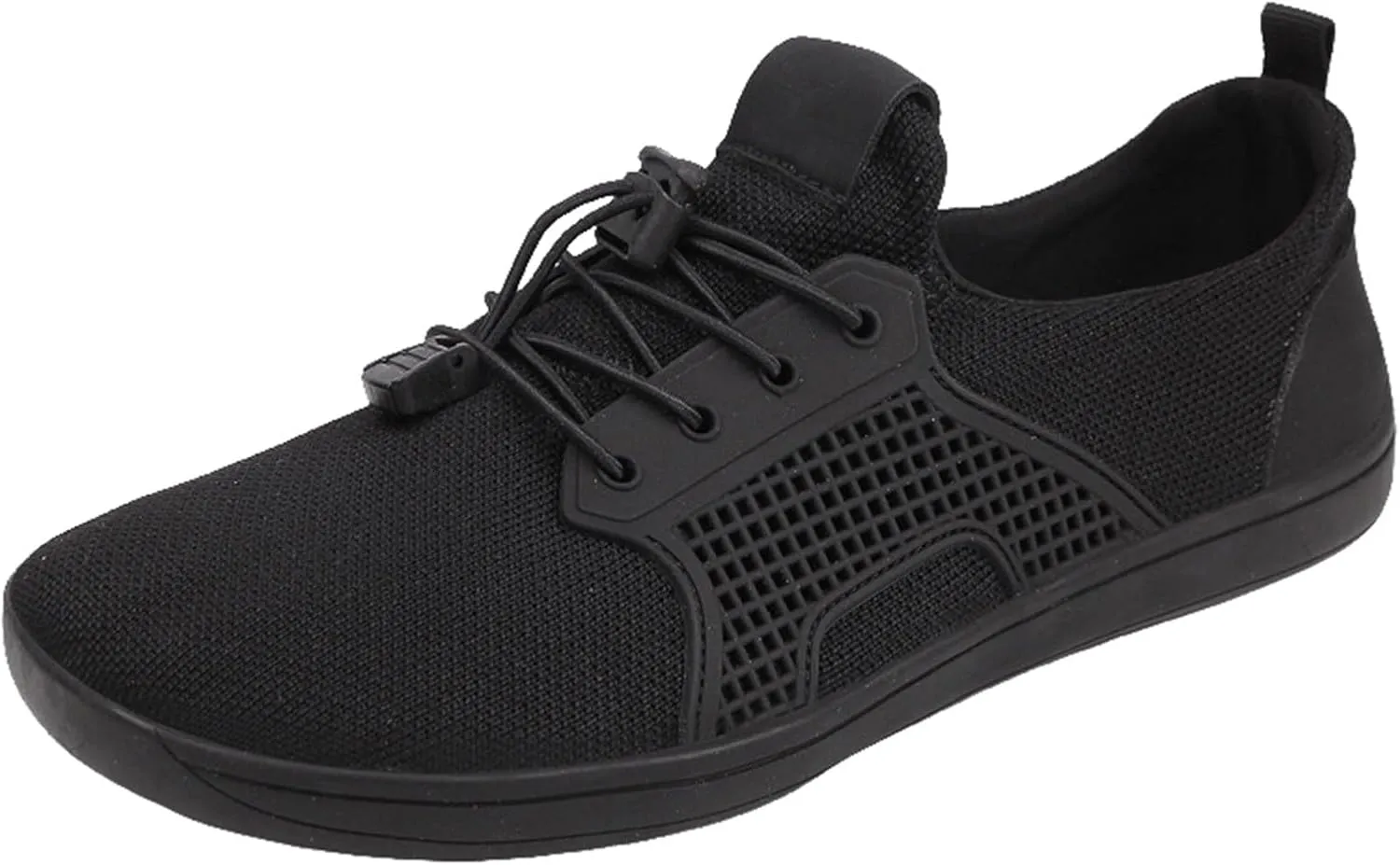 Arch Support Orthopedic Sneakers for Women Breathable Zero Drop Adjustable Barefoot Shoes Fly Woven Mesh Shoe