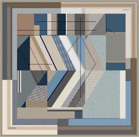 Armine Bursa Abstract Silk Scarf No.14