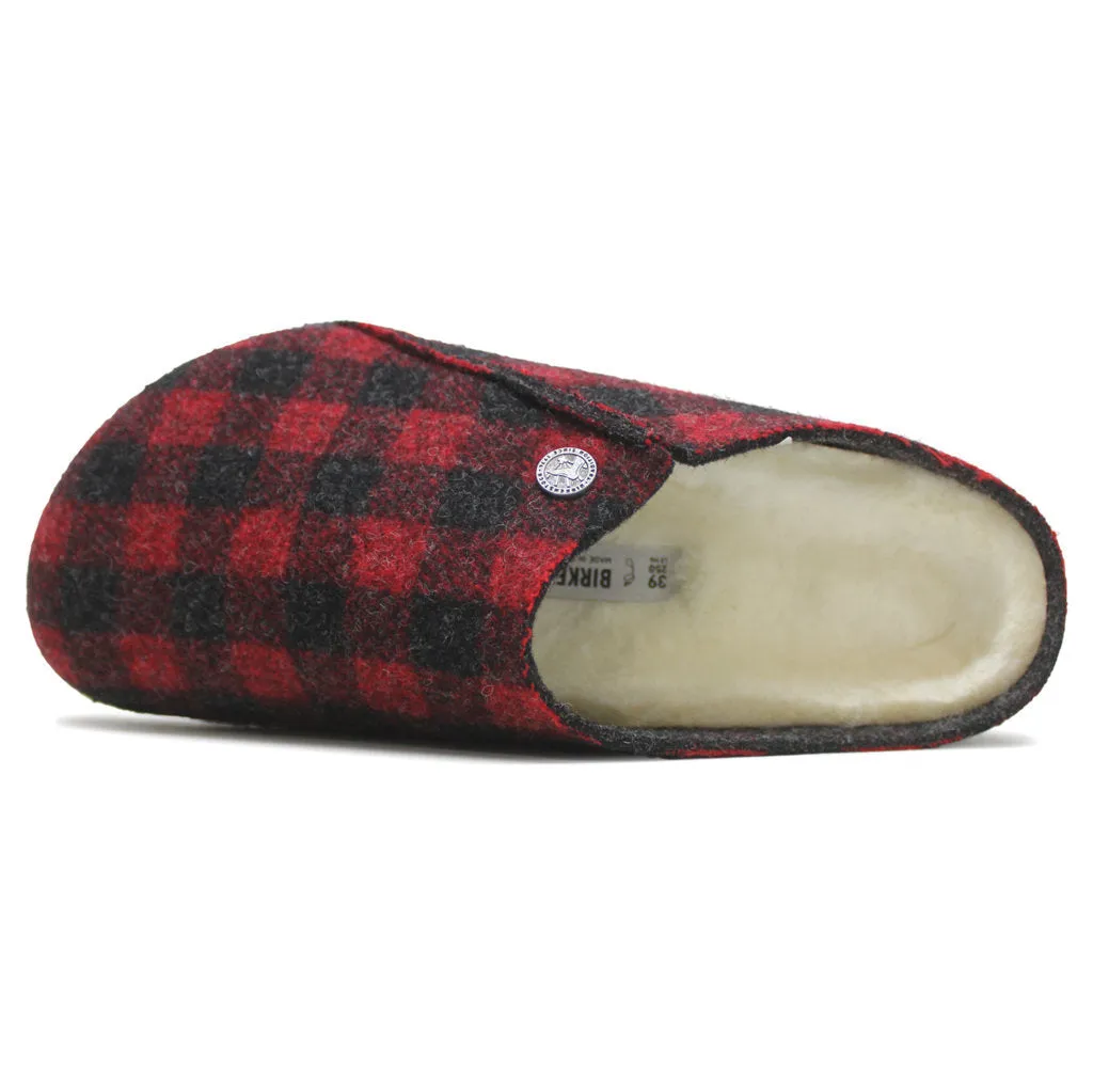 Birkenstock Zermatt Rivet Split Wool Unisex Clogs Sandals