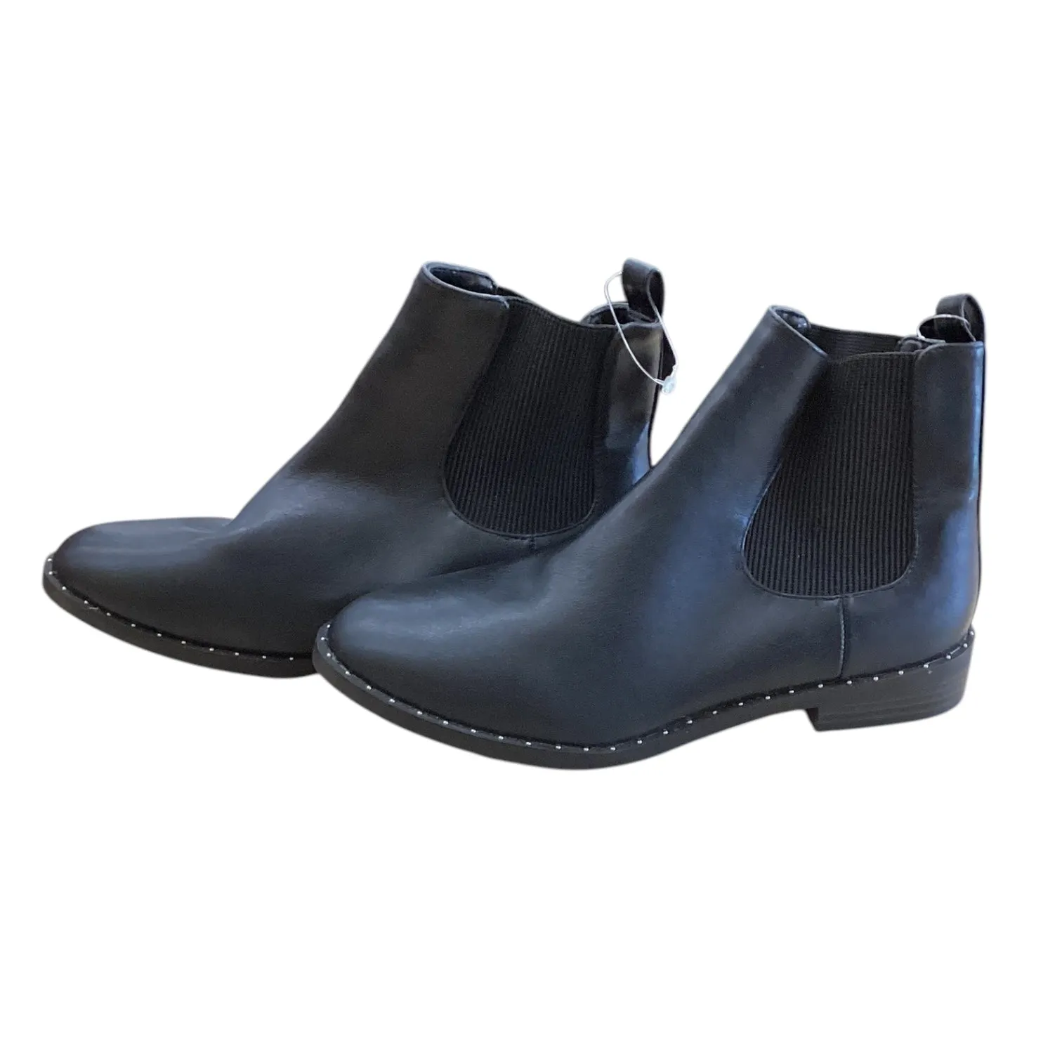Boots Ankle Flats By Esprit In Black, Size: 7.5