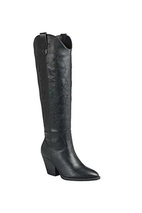 Casual Knee High Western Boots
