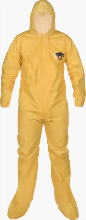 ChemMax 1 Serged Seam Coverall - Hood/Boots