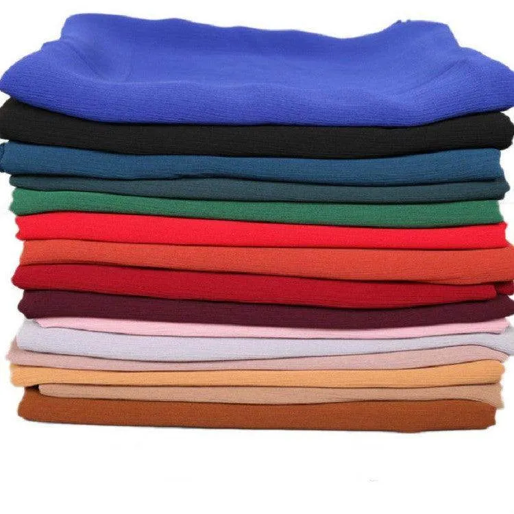 Chic Solid Chiffon Turban Shawl Scarf for Women