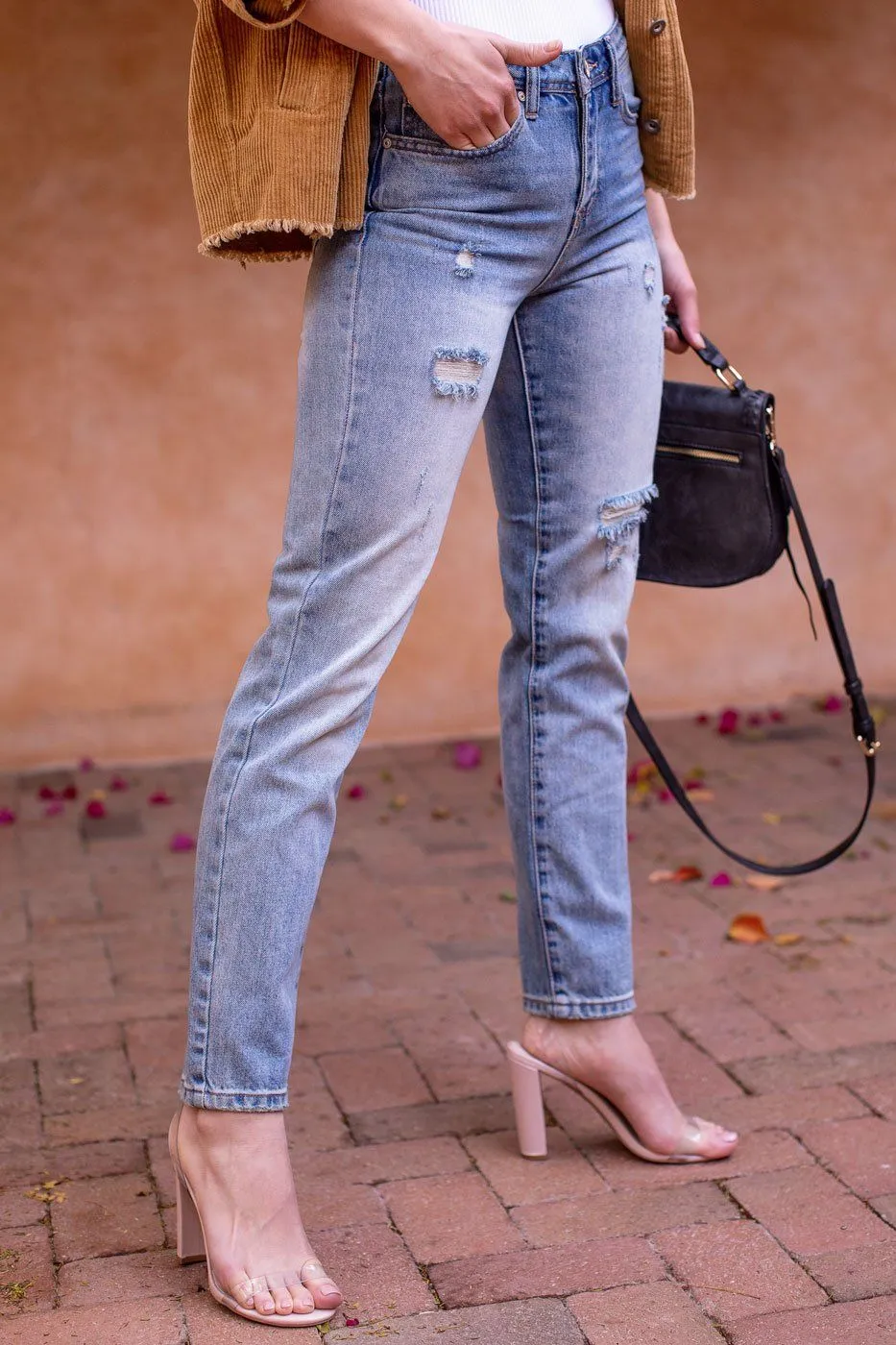 Gillian Denim Straight Leg Jeans