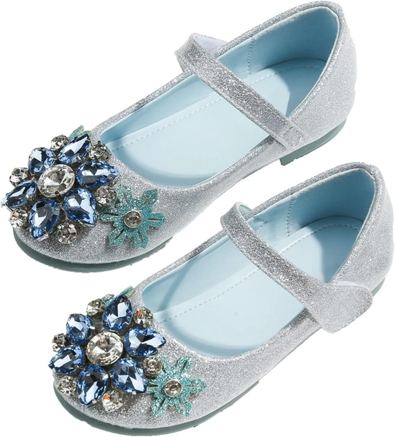 Girls' Sneakers Princess Shoes Comfortable Soft Little Girls Flat Single Shoes Fashion Women's High Tops Heels for Girls