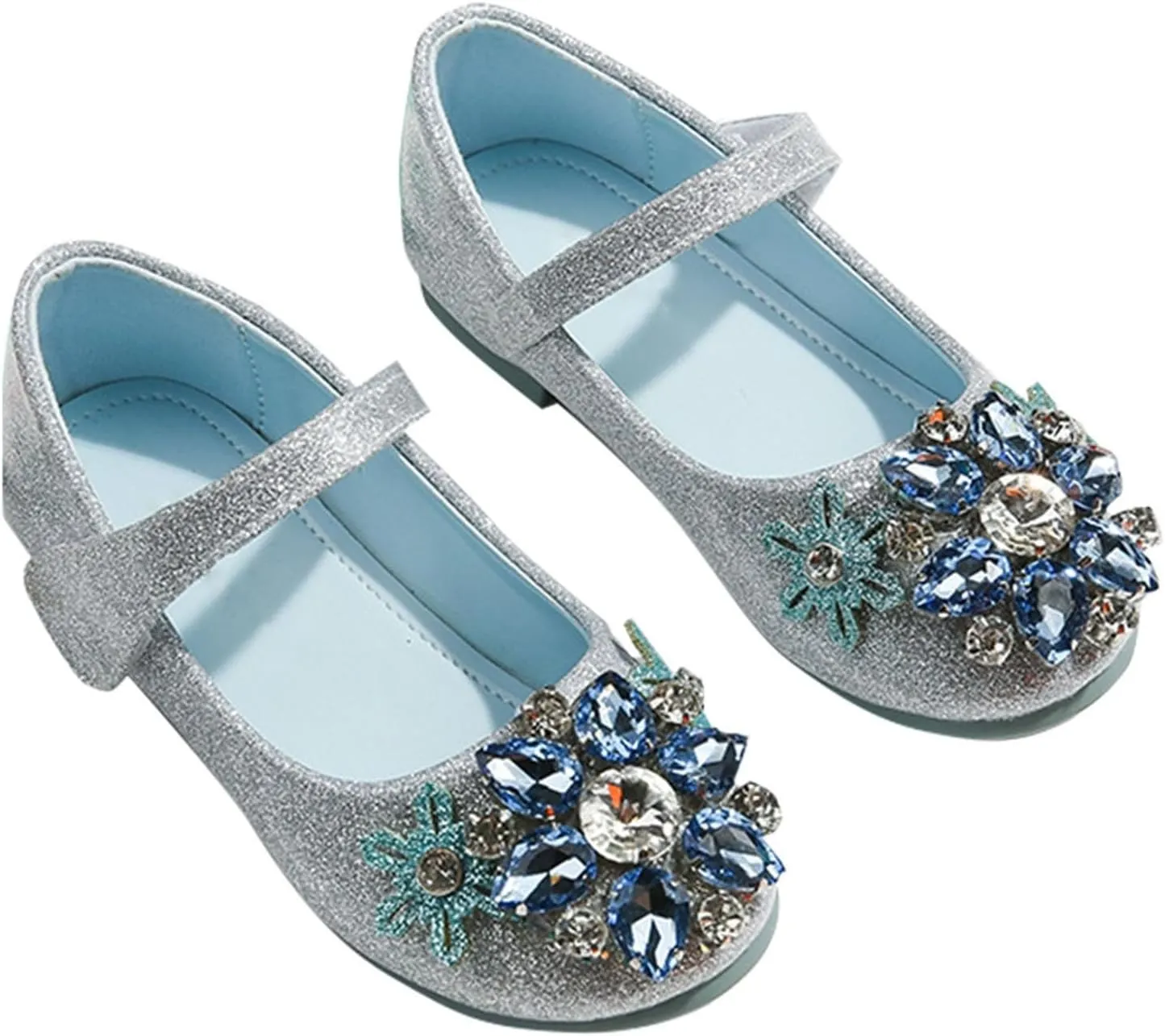 Girls' Sneakers Princess Shoes Comfortable Soft Little Girls Flat Single Shoes Fashion Women's High Tops Heels for Girls