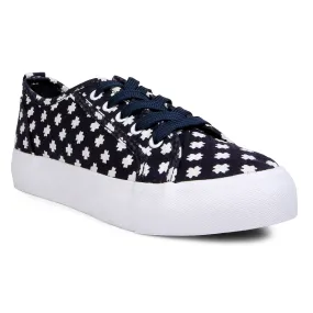 Glam Doll Knitted Sliver Platform Sneakers