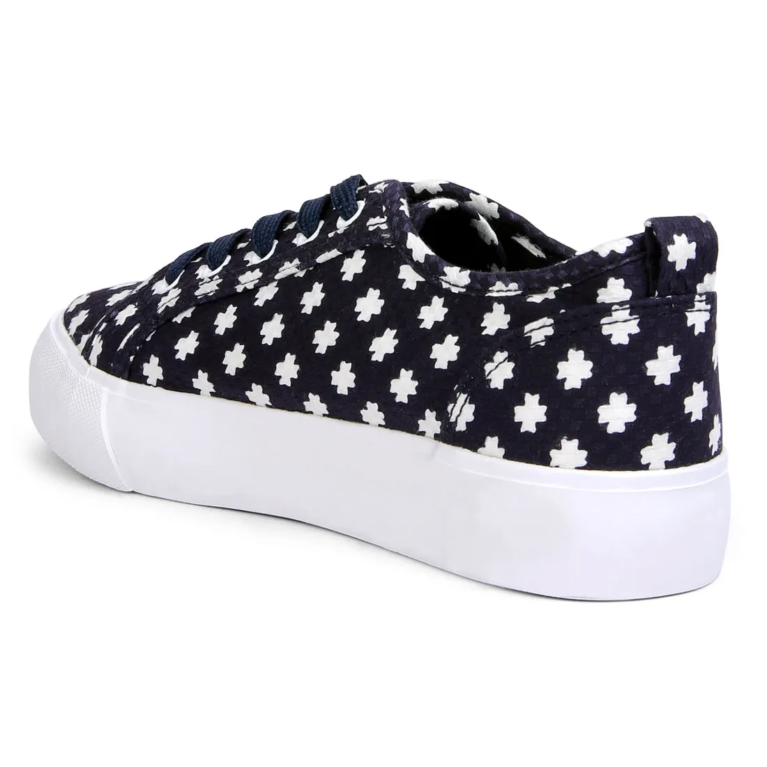Glam Doll Knitted Sliver Platform Sneakers