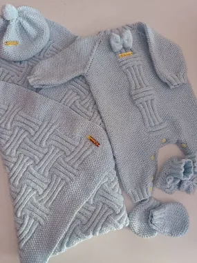 Hj-Handmade New Born Baby Hospital Set With Packaging