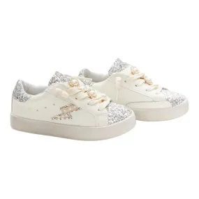 JOLENE PEARL CHARM SNEAKERS