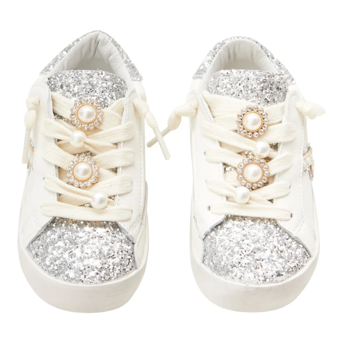 JOLENE PEARL CHARM SNEAKERS