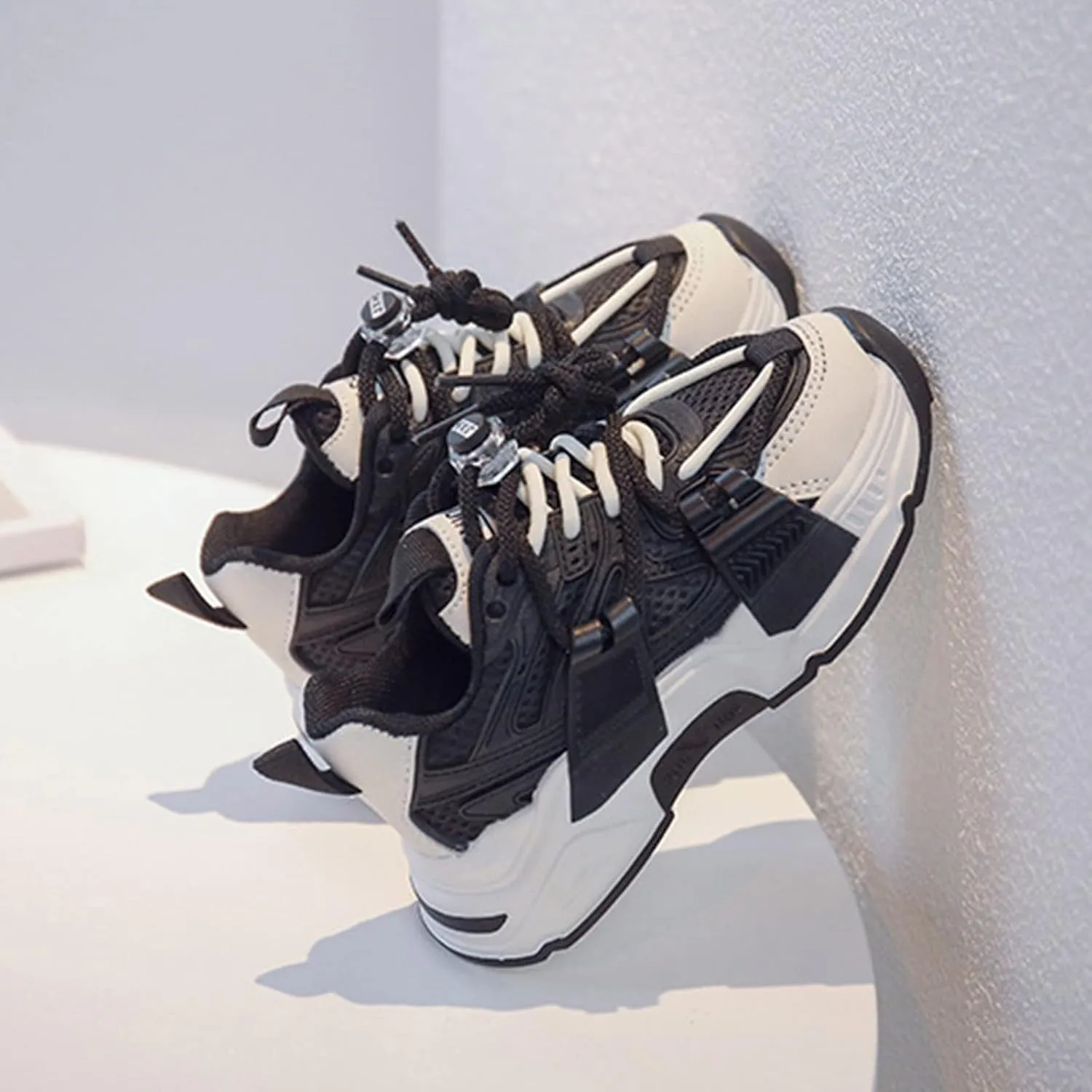 Kids Casual Mesh Sneakers Toddler Girls Boys Breathable Comfort Walking Non Slip Slip On Sports Athletic Shoes