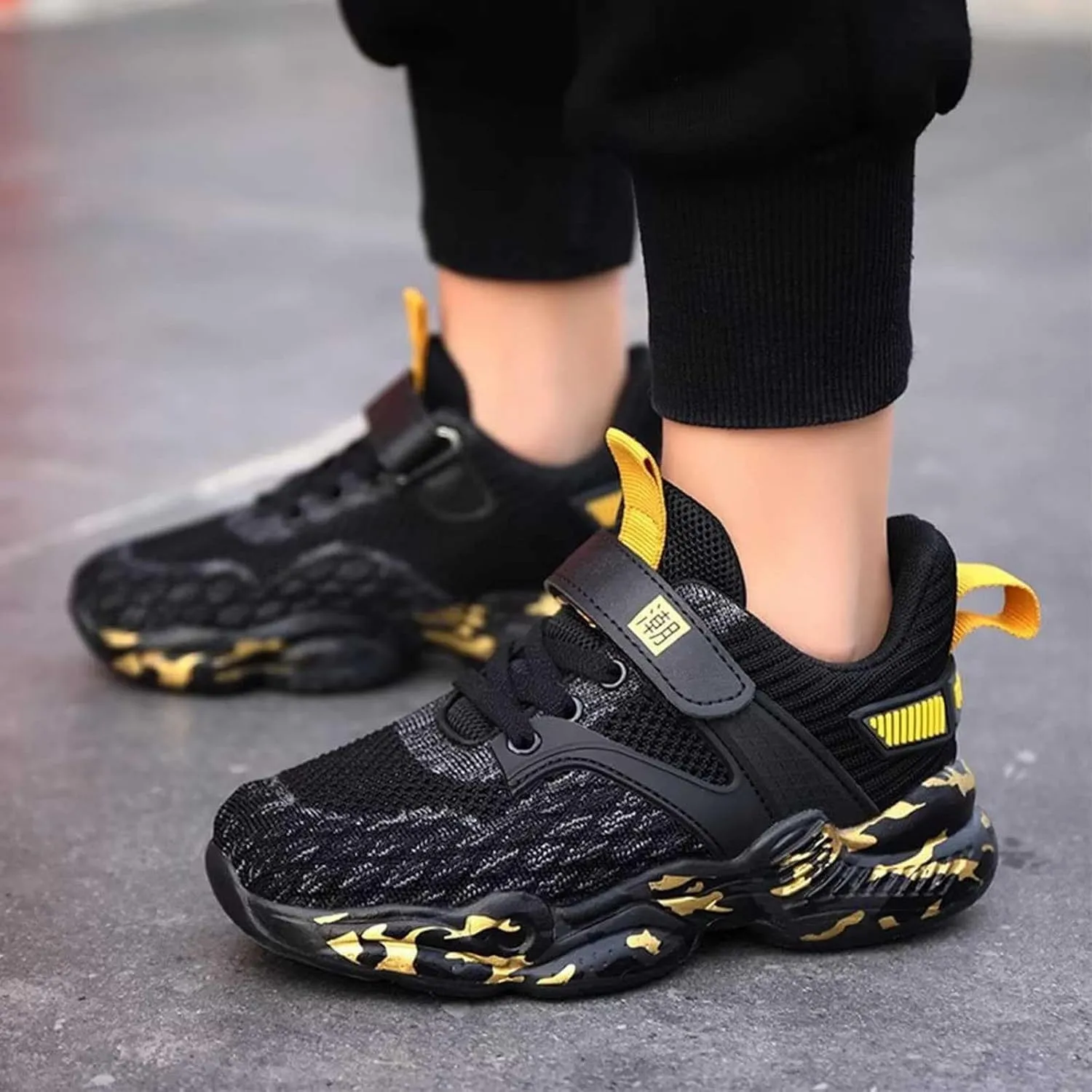 Kids Running Tennis Shoes Athletic Sport Jogging Lightweight Breathable Sneakers for Boys Girls Casual Kids Sneakers
