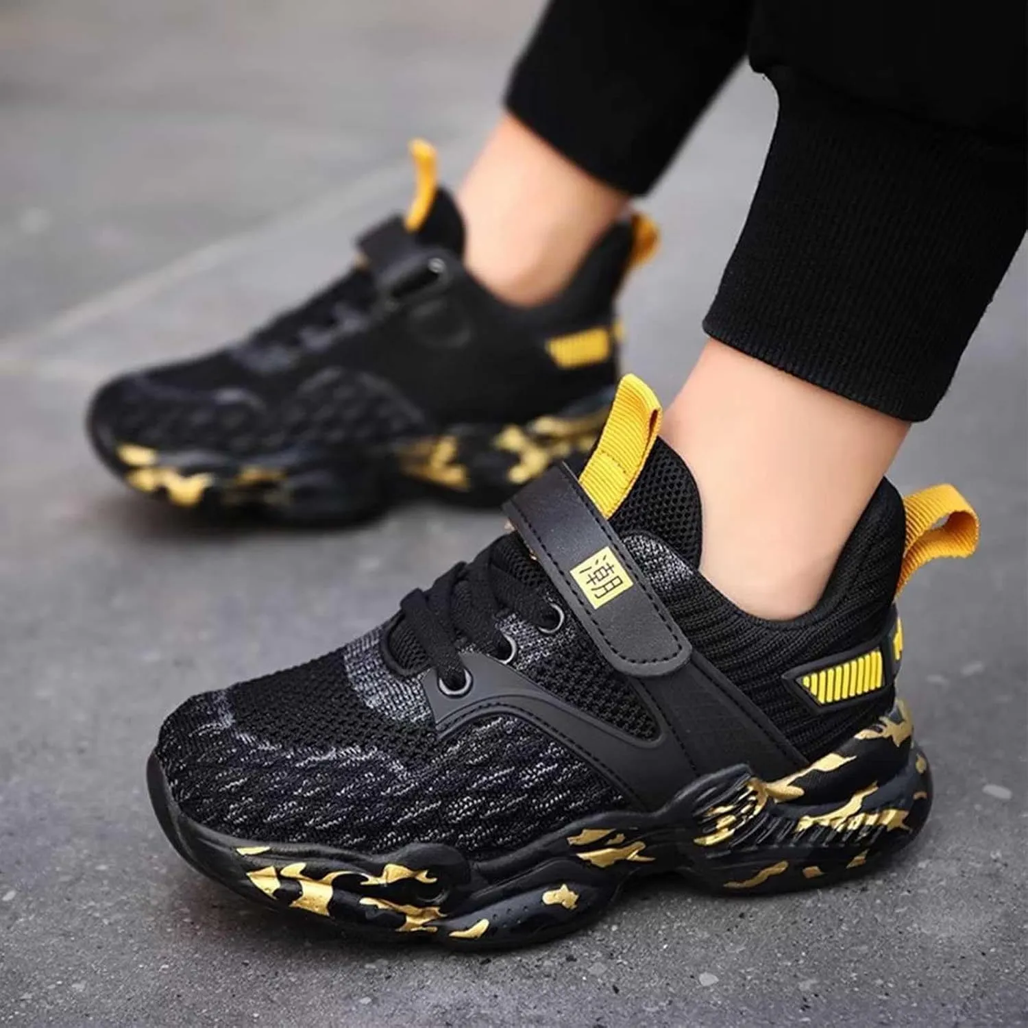 Kids Running Tennis Shoes Athletic Sport Jogging Lightweight Breathable Sneakers for Boys Girls Casual Kids Sneakers
