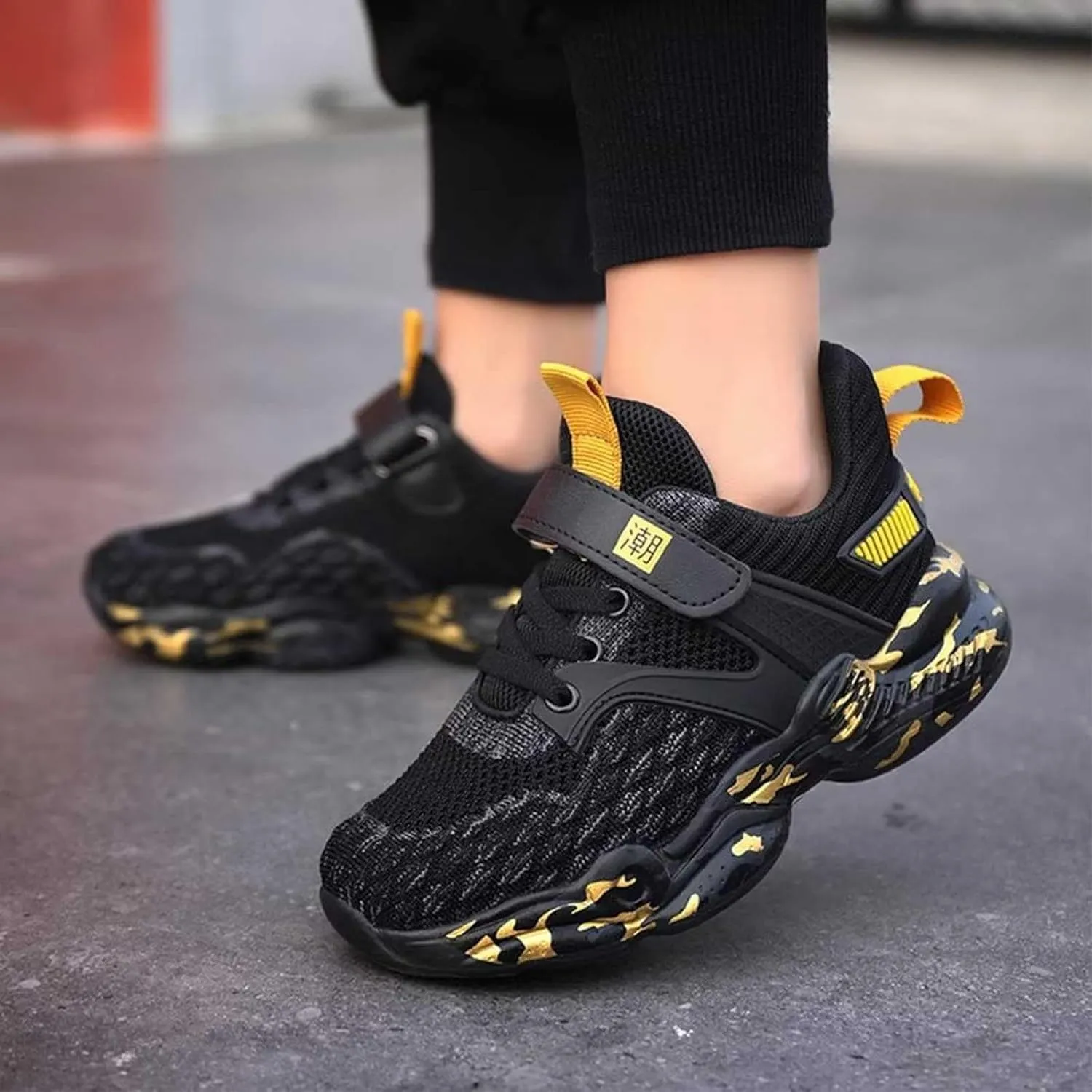 Kids Running Tennis Shoes Athletic Sport Jogging Lightweight Breathable Sneakers for Boys Girls Casual Kids Sneakers