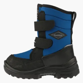 Kids´ winter boots with strap closure Crosser, Sky Blue