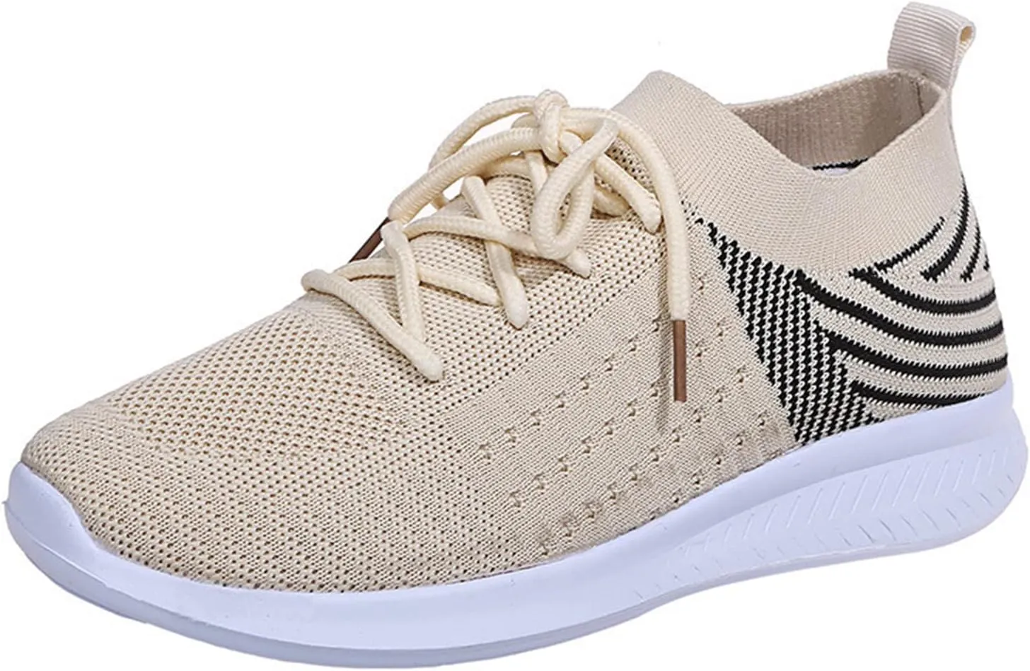 Lausiuoe Sneakers For Women Walking Shoes Comfortable Lightweight Breathable Slip On Sneakers for Women Work Workout Gym