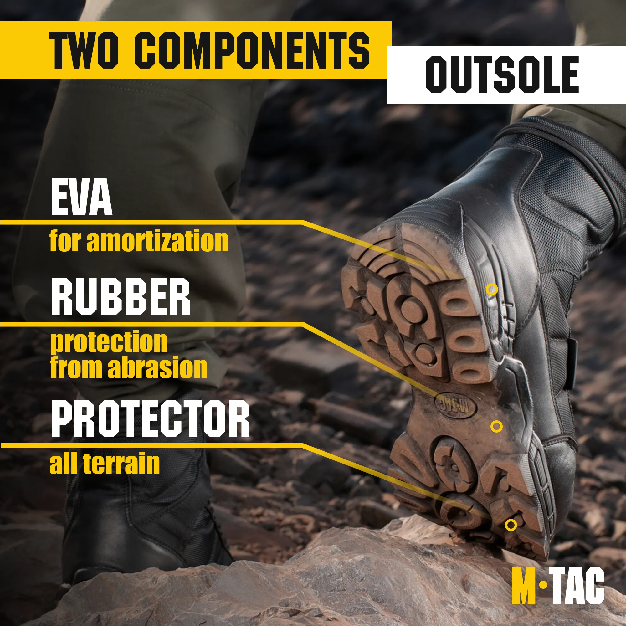 M-Tac Winter Tactical Boots Thinsulate