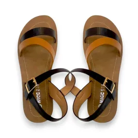 Magic Stick Strappy Flat Sandals