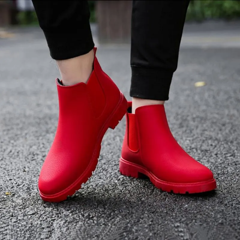 Men's Casual Genuine Leather Ankle Boots
