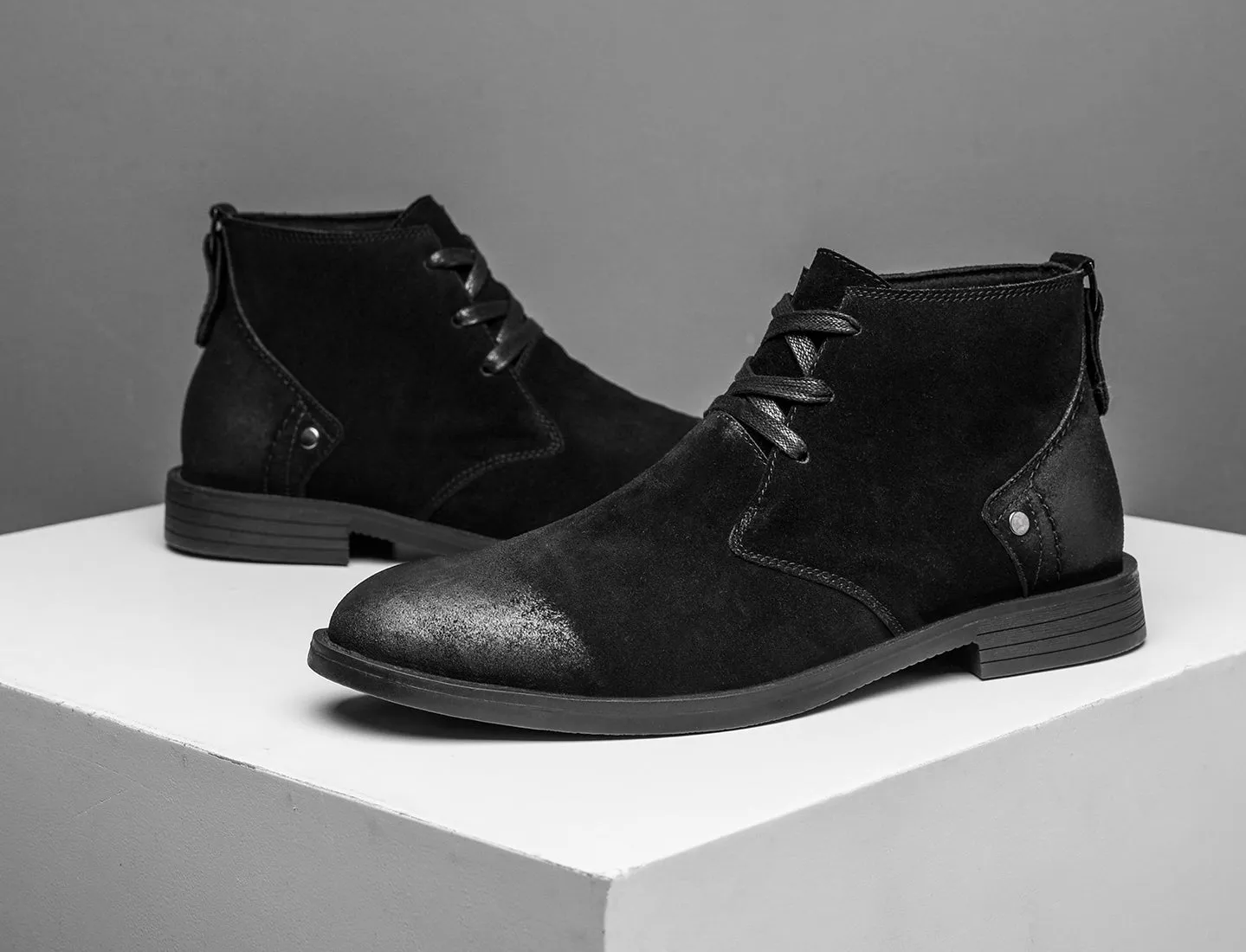 Men's Nubuck Casual Dress Boots