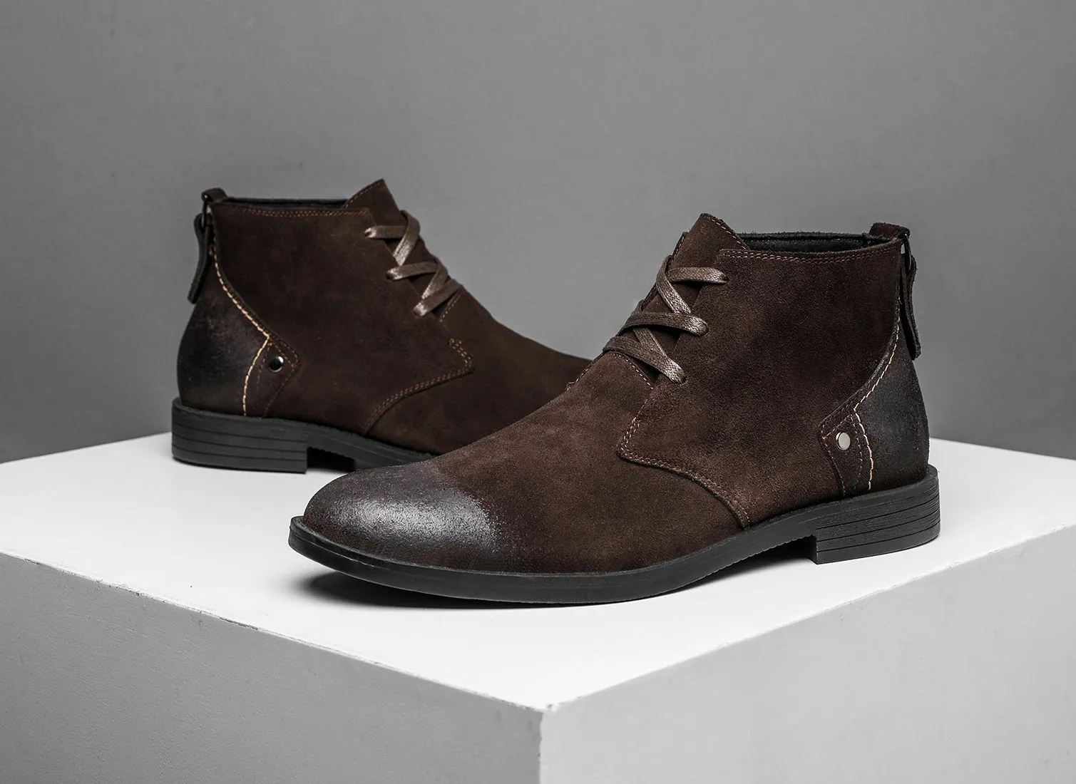 Men's Nubuck Casual Dress Boots