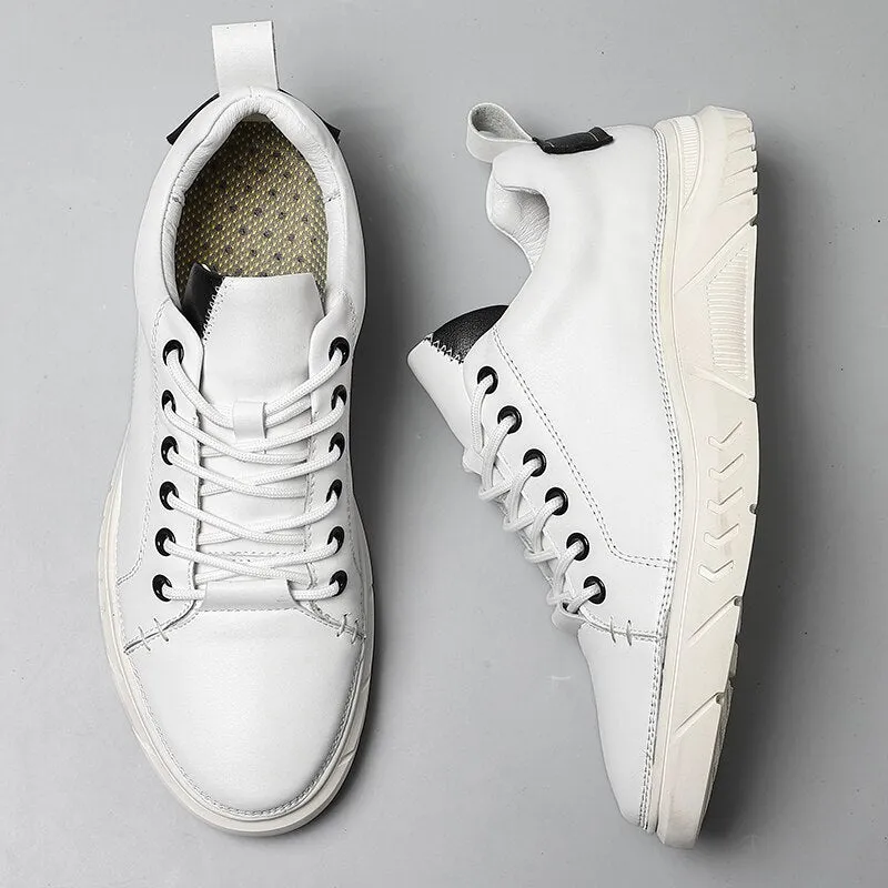 Men's Sneaker Shoes Casual Sports Walking White Shoes Comfortable and Elegant Fashion Tenis Shoes Spring Autumn Outdoor Shoes