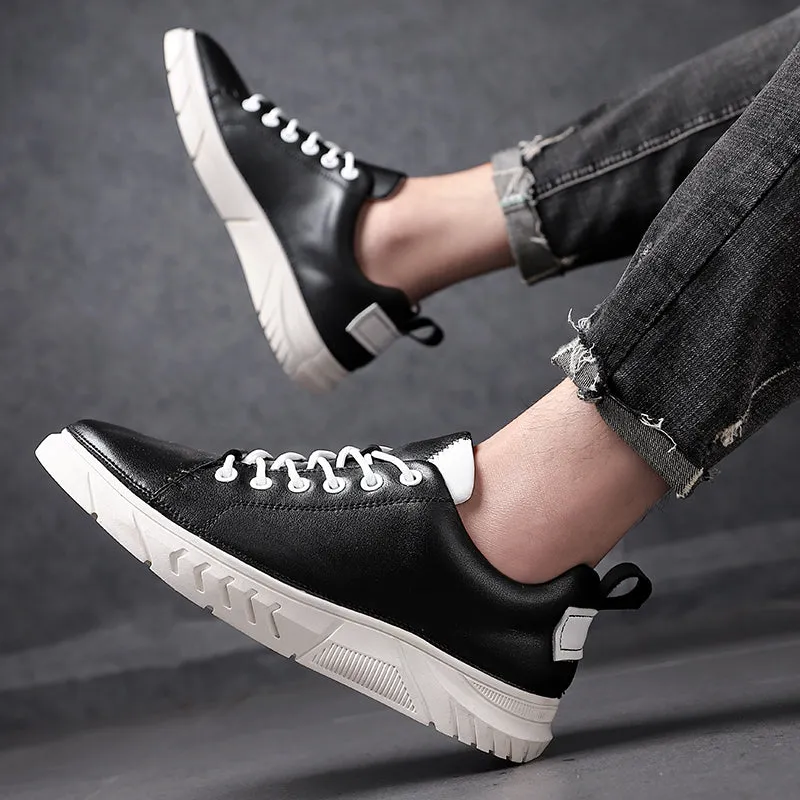 Men's Sneaker Shoes Casual Sports Walking White Shoes Comfortable and Elegant Fashion Tenis Shoes Spring Autumn Outdoor Shoes