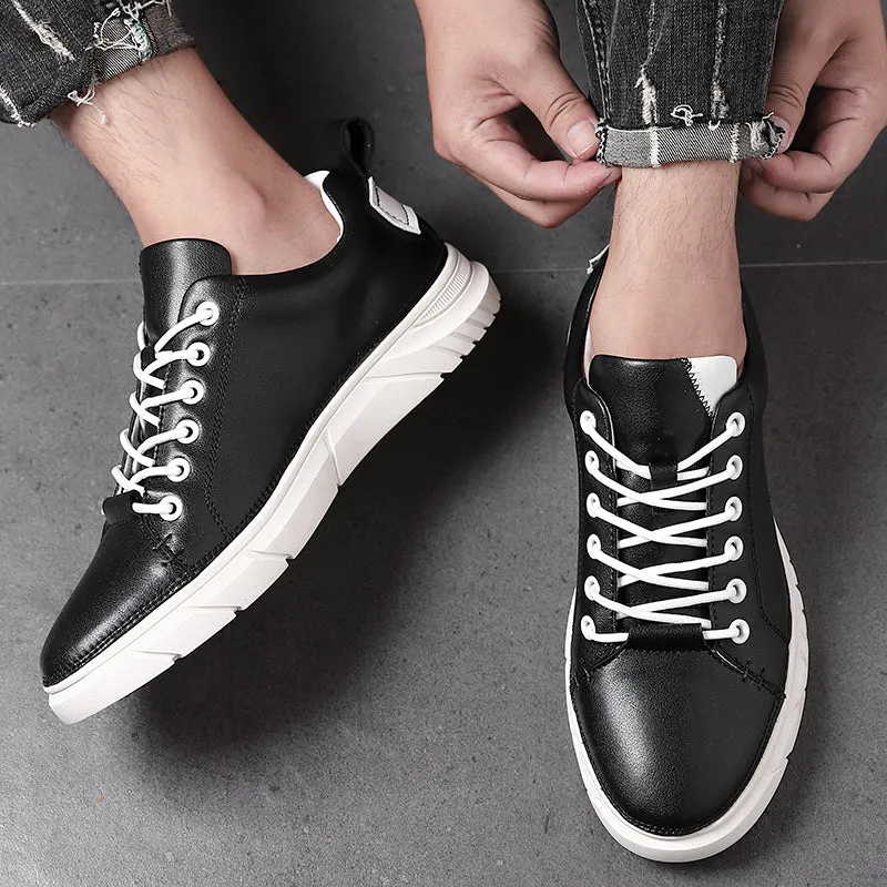 Men's Sneaker Shoes Casual Sports Walking White Shoes Comfortable and Elegant Fashion Tenis Shoes Spring Autumn Outdoor Shoes