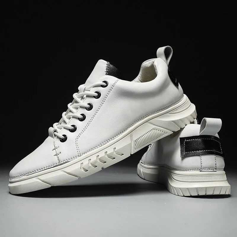 Men's Sneaker Shoes Casual Sports Walking White Shoes Comfortable and Elegant Fashion Tenis Shoes Spring Autumn Outdoor Shoes