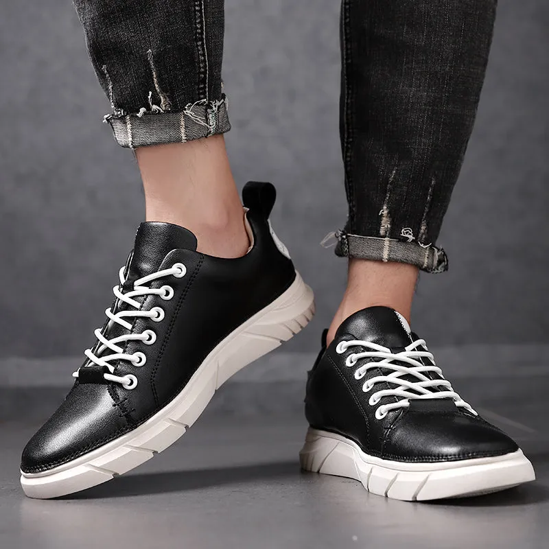 Men's Sneaker Shoes Casual Sports Walking White Shoes Comfortable and Elegant Fashion Tenis Shoes Spring Autumn Outdoor Shoes