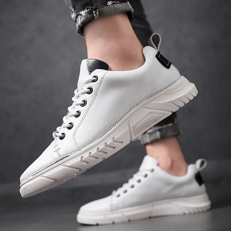 Men's Sneaker Shoes Casual Sports Walking White Shoes Comfortable and Elegant Fashion Tenis Shoes Spring Autumn Outdoor Shoes