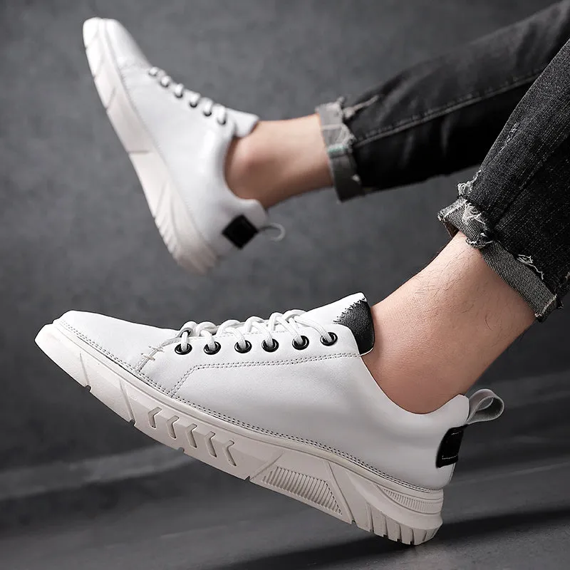Men's Sneaker Shoes Casual Sports Walking White Shoes Comfortable and Elegant Fashion Tenis Shoes Spring Autumn Outdoor Shoes