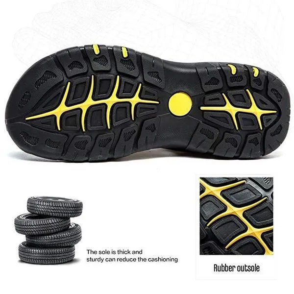 Men's Summer Breathable Leather Casual Outdoor Beach Sandals