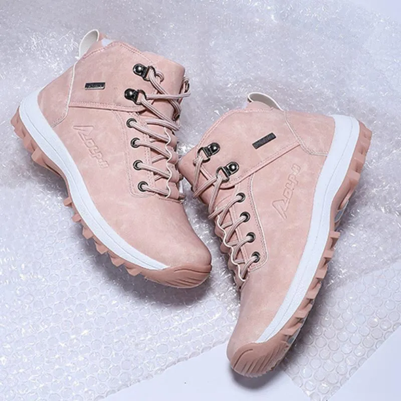 Men's/Women's Winter Casual Leather Boots