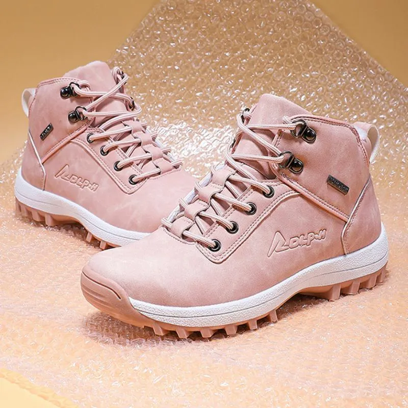 Men's/Women's Winter Casual Leather Boots