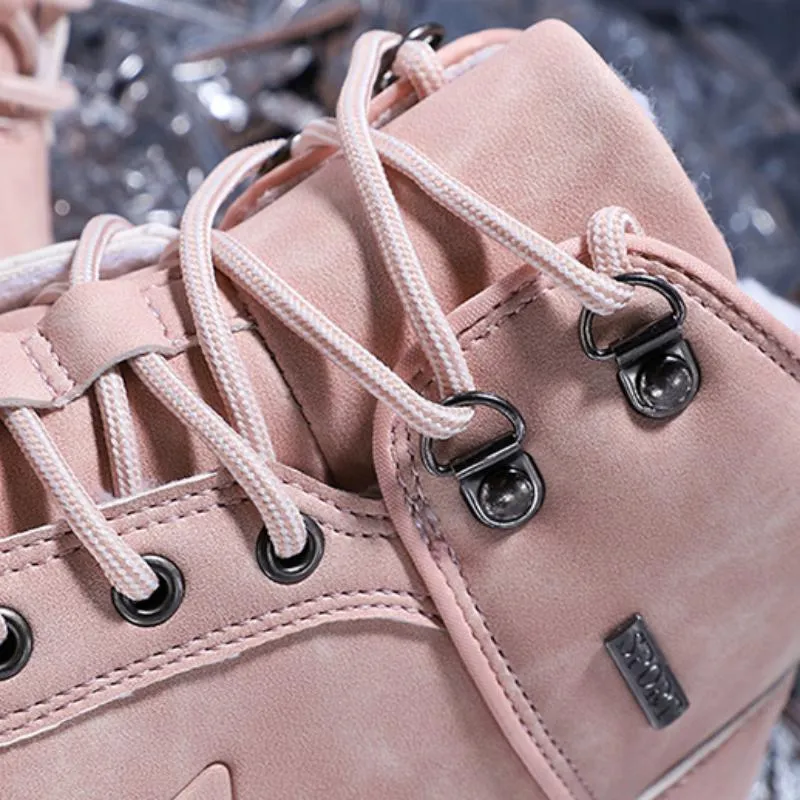 Men's/Women's Winter Casual Leather Boots