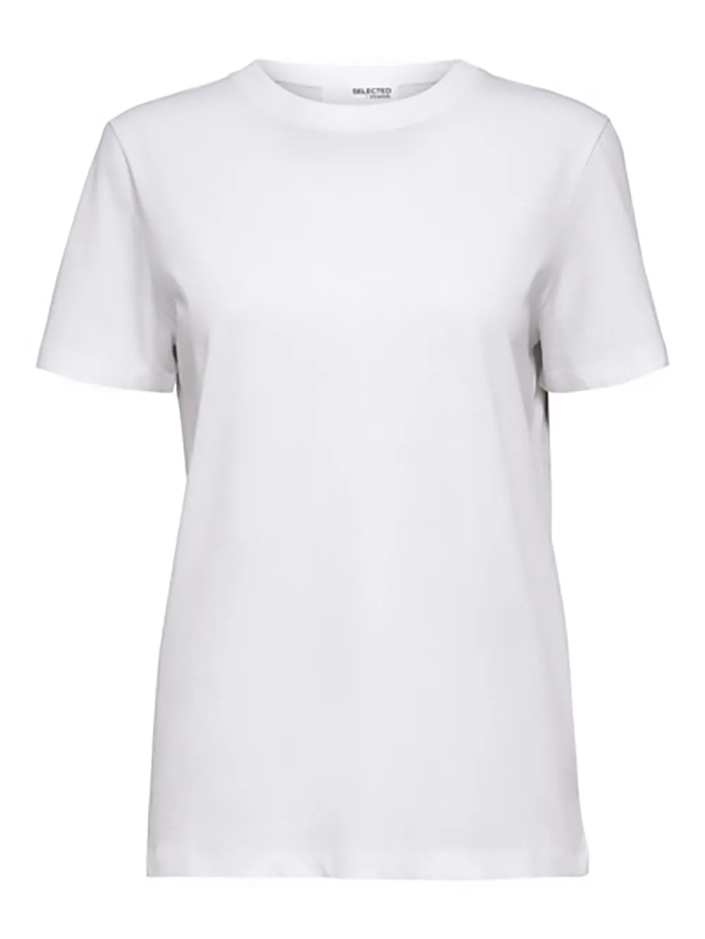 Myessential Ss O-Neck Tee - Bright White