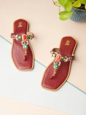 NAVRATAN KUJA THONGS