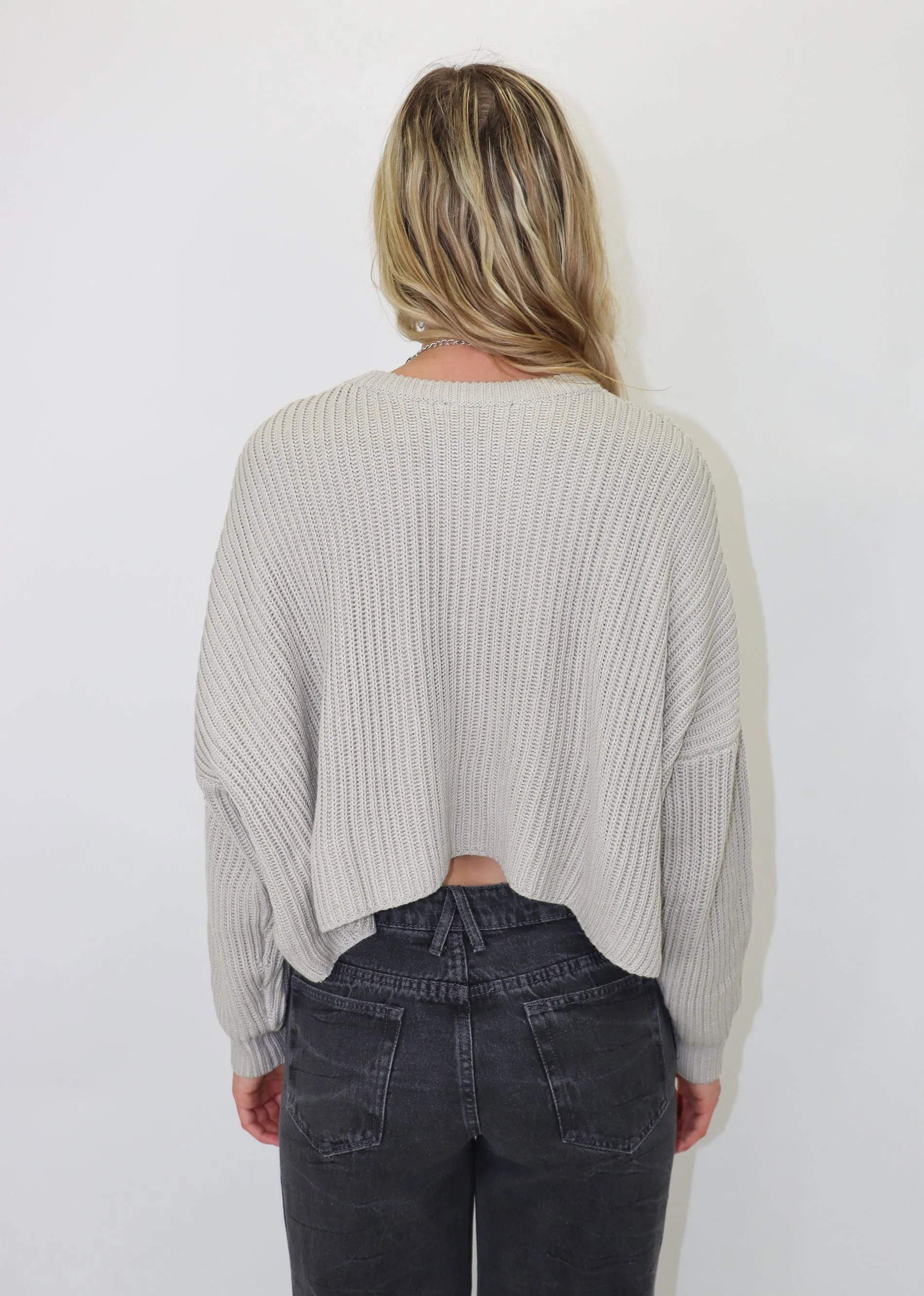 No Secret Sweater ★ Taupe