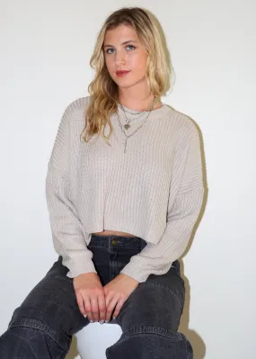 No Secret Sweater ★ Taupe