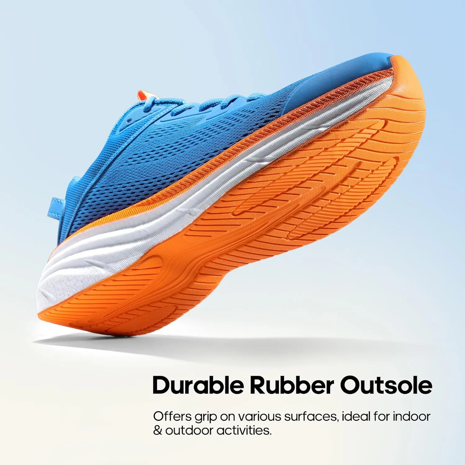 NORTIV 8 Men's Running Walking Tennis Shoes Comfortable Cushioning Non-Slip Breathable Athletic Gym Workout Cross Trainer Jogging Sneakers