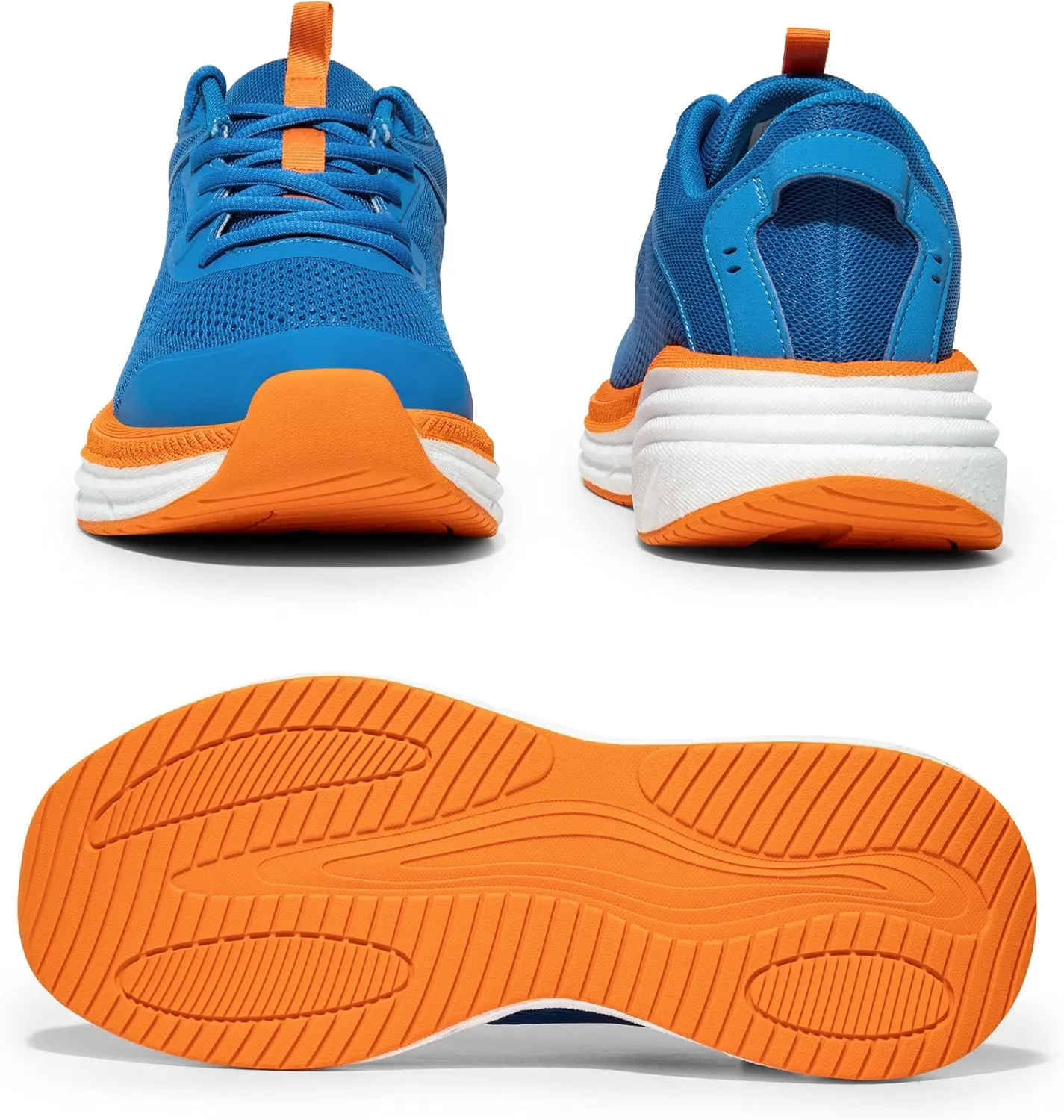 NORTIV 8 Men's Running Walking Tennis Shoes Comfortable Cushioning Non-Slip Breathable Athletic Gym Workout Cross Trainer Jogging Sneakers