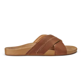 OluKai Womens Kīpe‘a ‘Olu Slide Sandals
