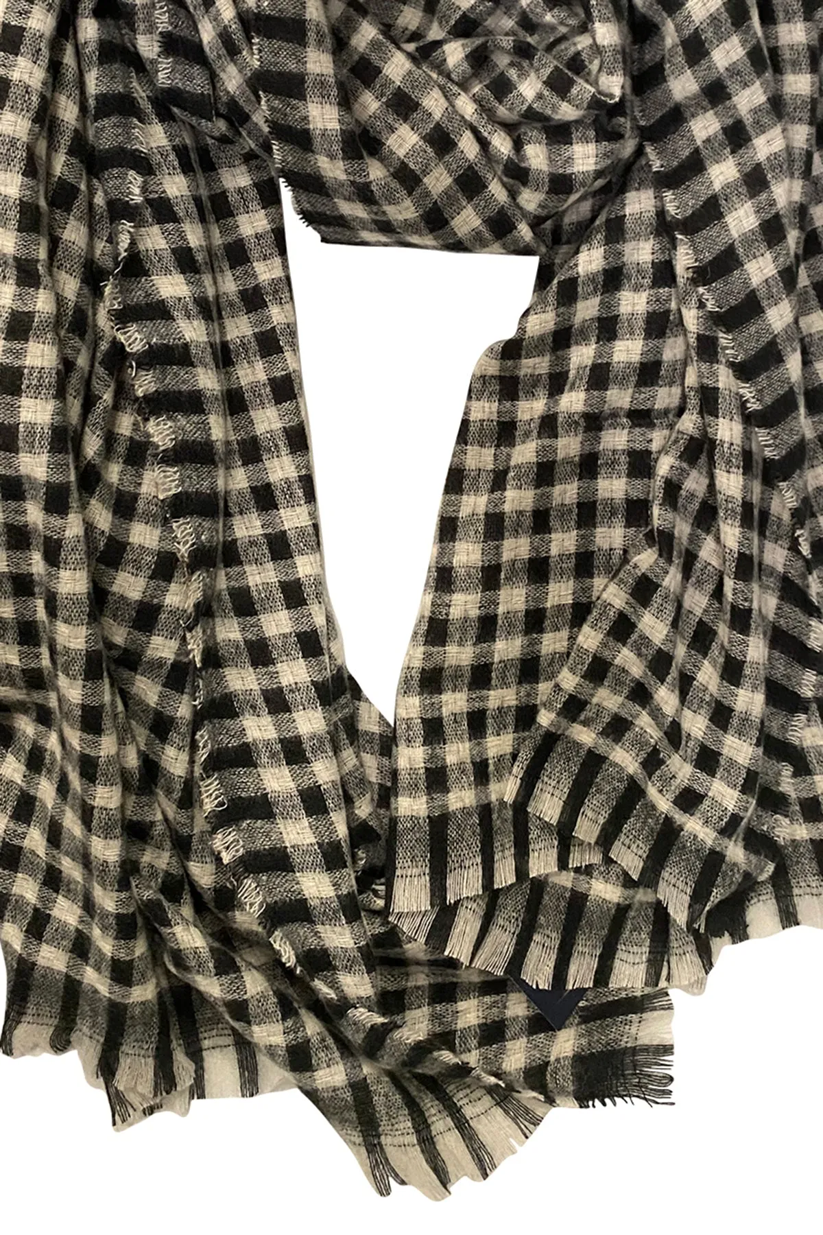 SMALL CHECK SCARF