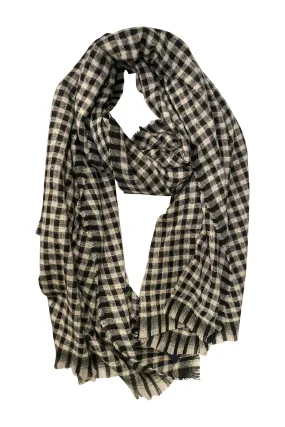 SMALL CHECK SCARF