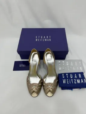 STUART WEITZMAN Gold Heels For Women