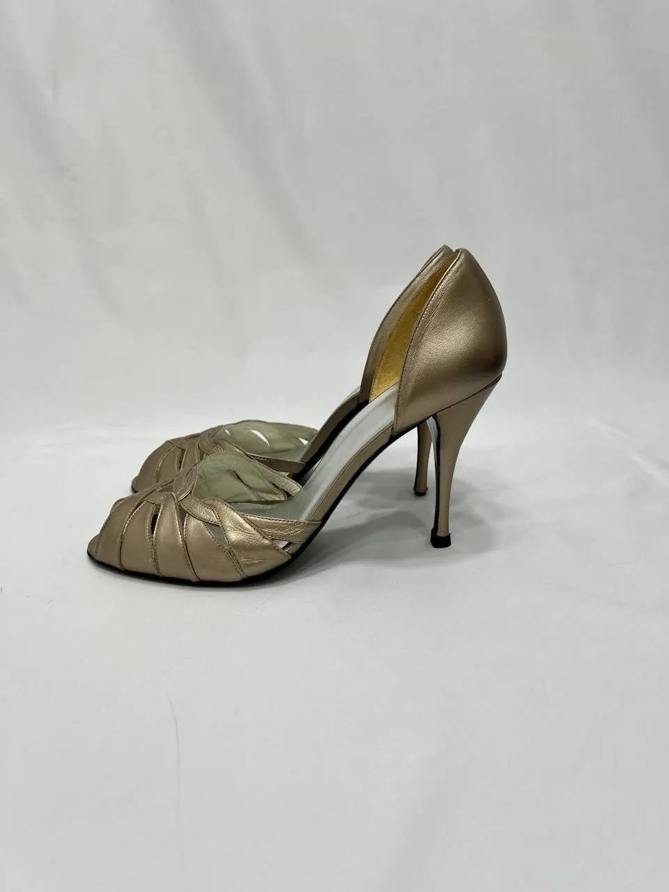 STUART WEITZMAN Gold Heels For Women